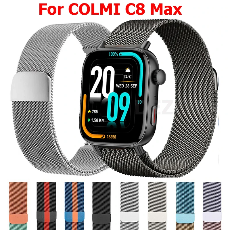 Milanese Loop Magnetic - 22MM Milanese Loop Band For COLMI