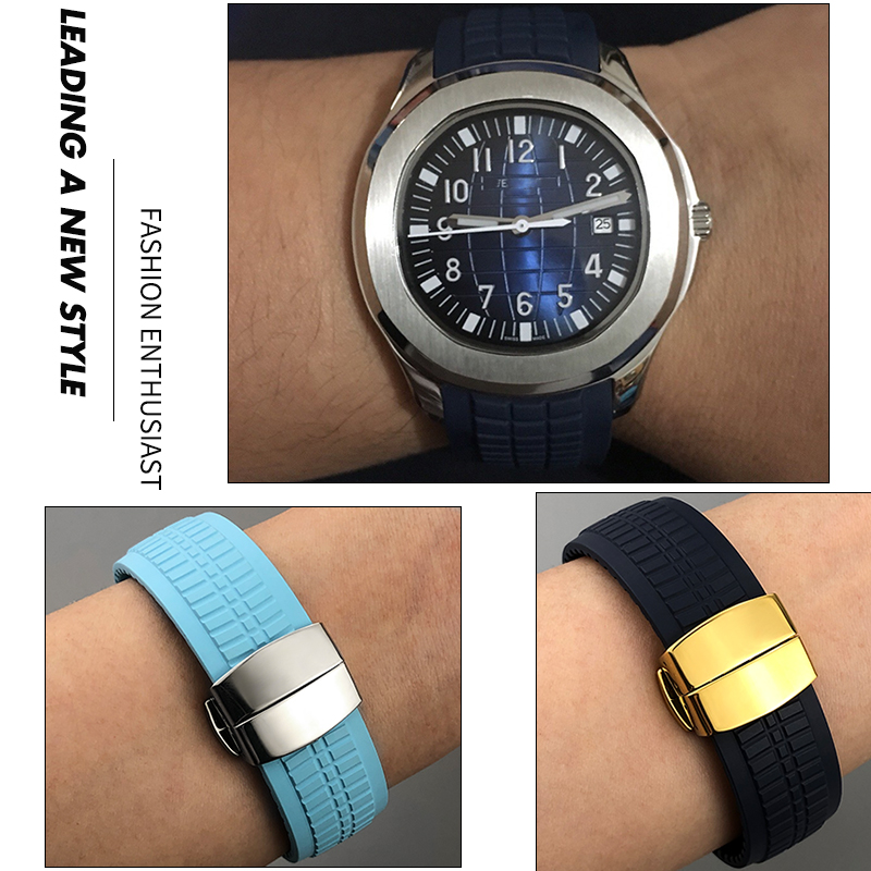 22mm Metal Pins Curved End Flu - Patek Philippe Watch Aquanaut review and price