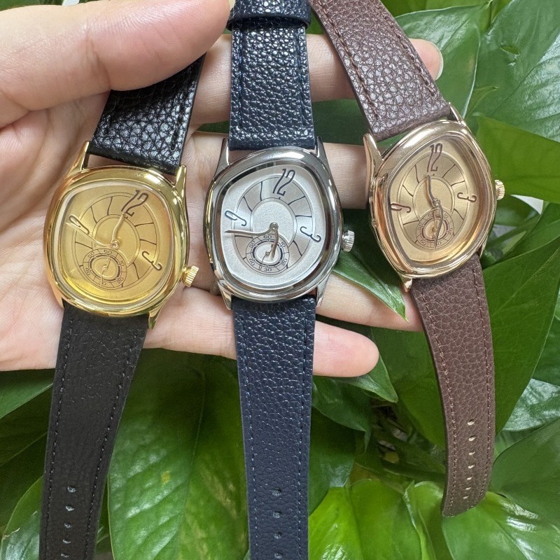 Newly designed uniquely twiste - Leather Watch Band Men review and price