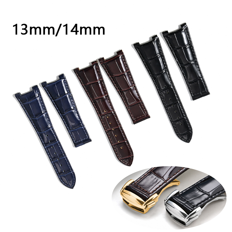 Genuine Leather Watchband For  - Omega Watch Speedmaster review and price
