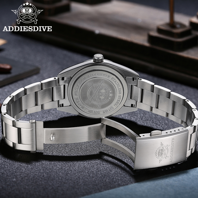 ADDIESDIVE AD2556 36mm Mechani - Stainless Bracelet Diver review and price