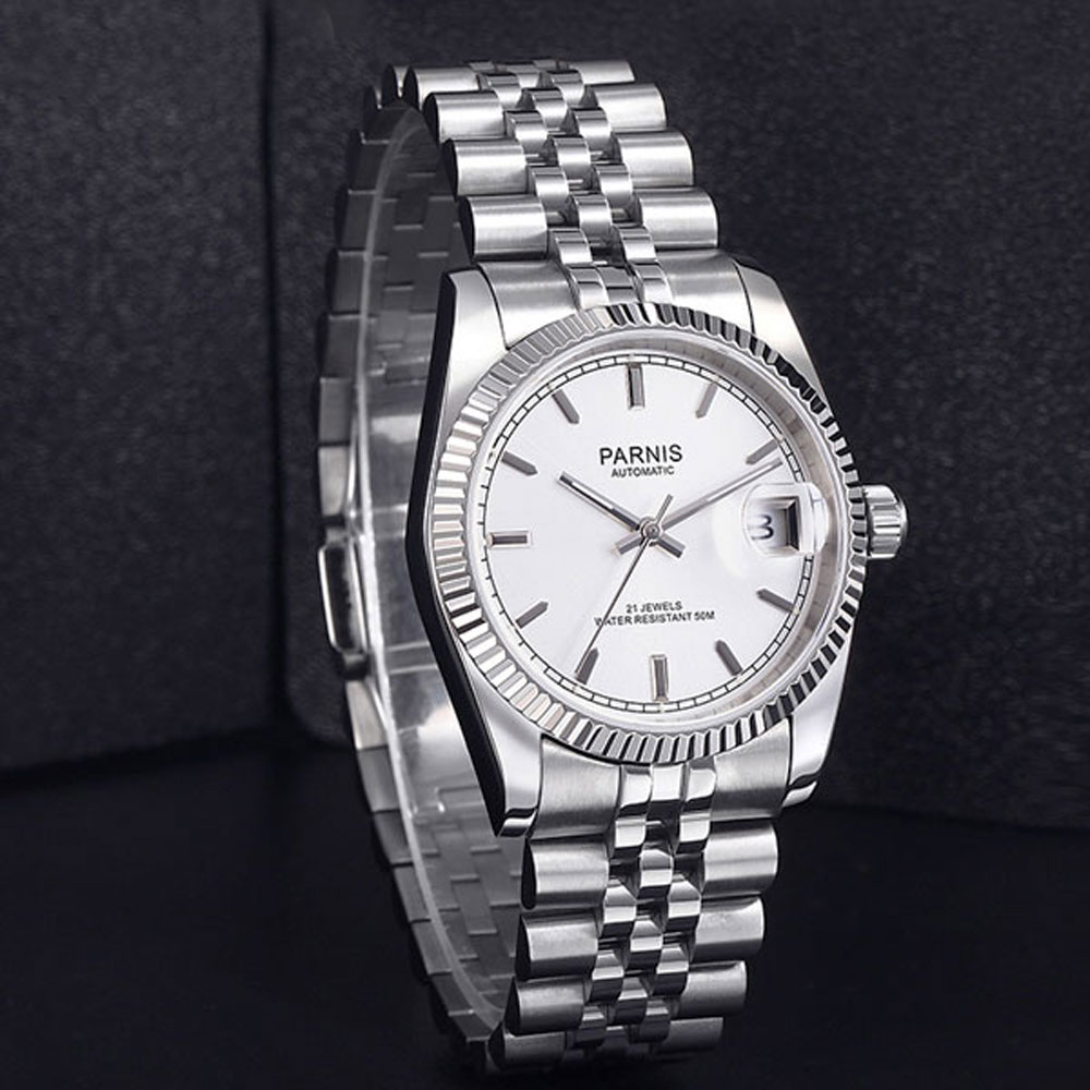 Parnis 36mm Mens Automatic Wat - Rolex Watch Datejust review and price