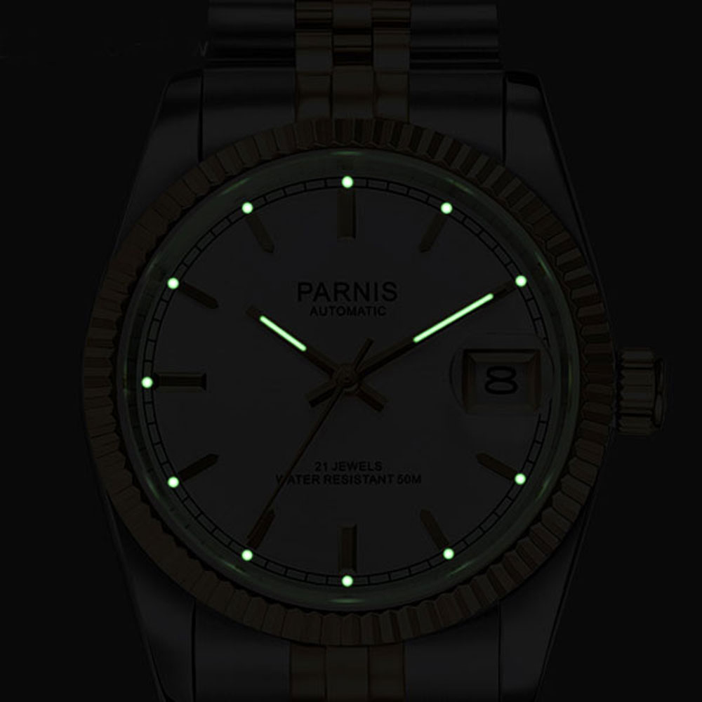 Parnis 36mm Mens Automatic Wat - Rolex Watch Datejust review and price