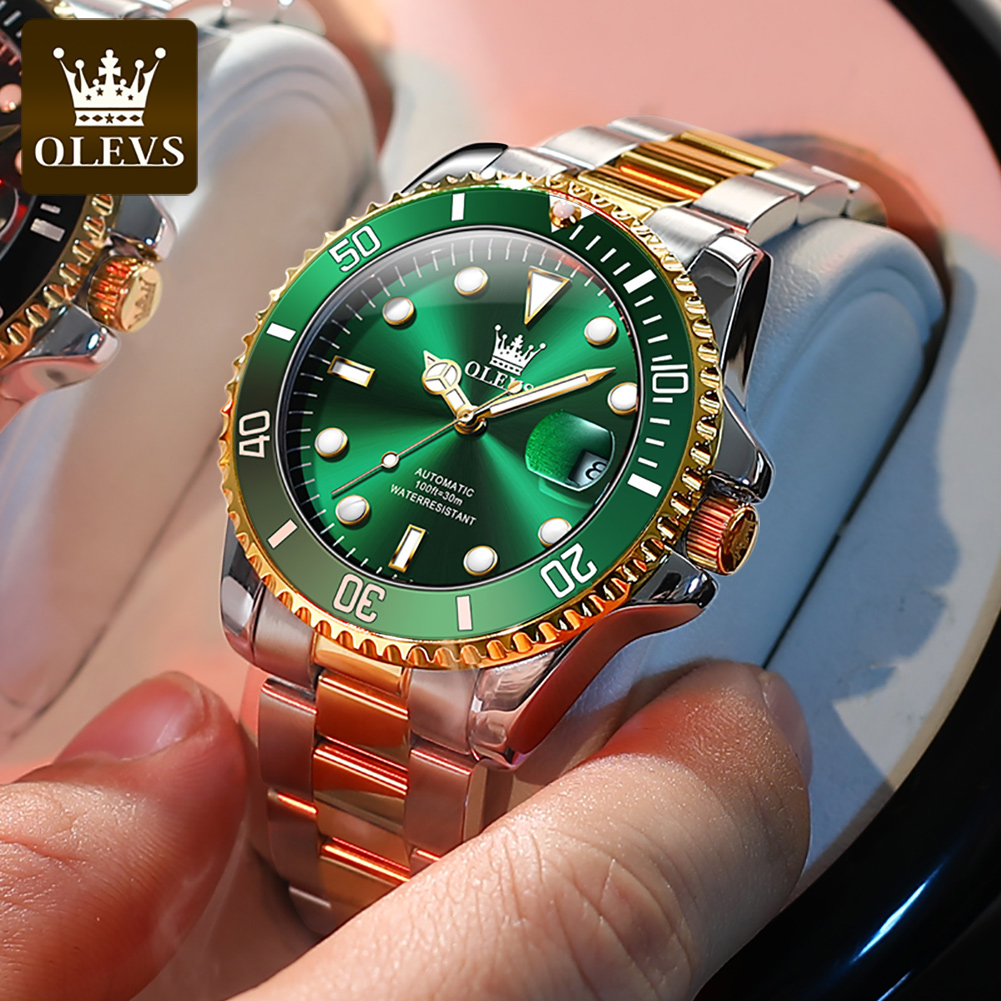 OLEVS 6650 Mechancial Watch fo - Rolex Watch Datejust review and price