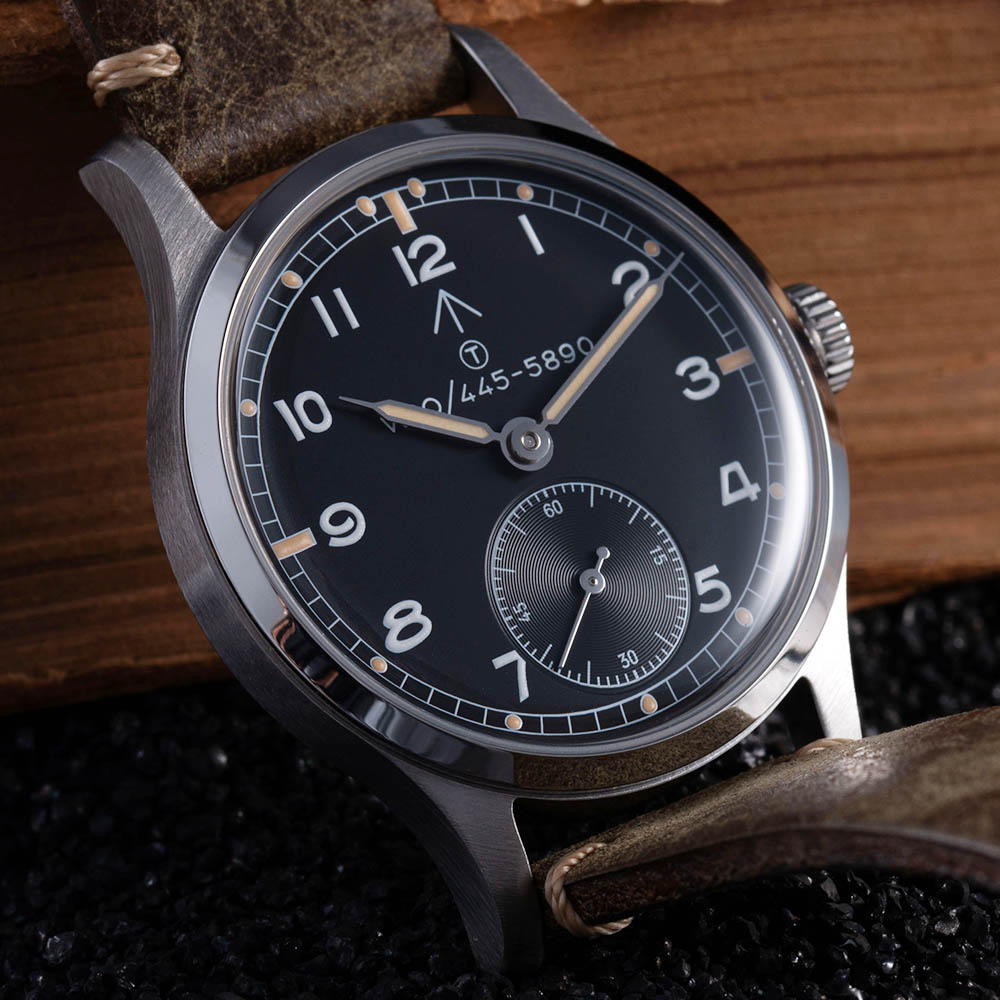 HRUODLAND Military Watch for M - Tropic Strap Vintage review and price