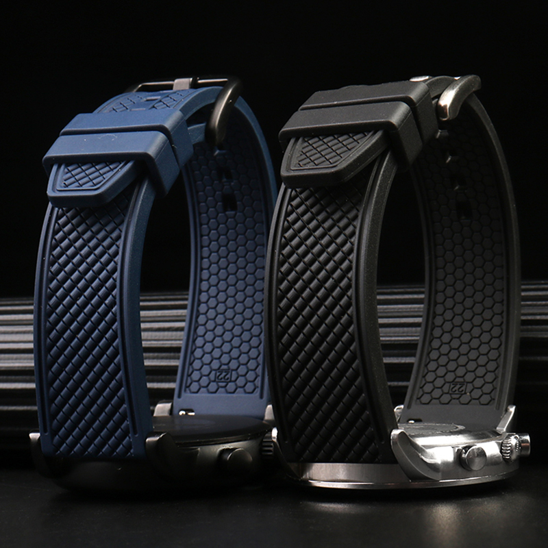 20mm 22mm fluororubber strap f - Silicone Watch Band 22Mm review and price