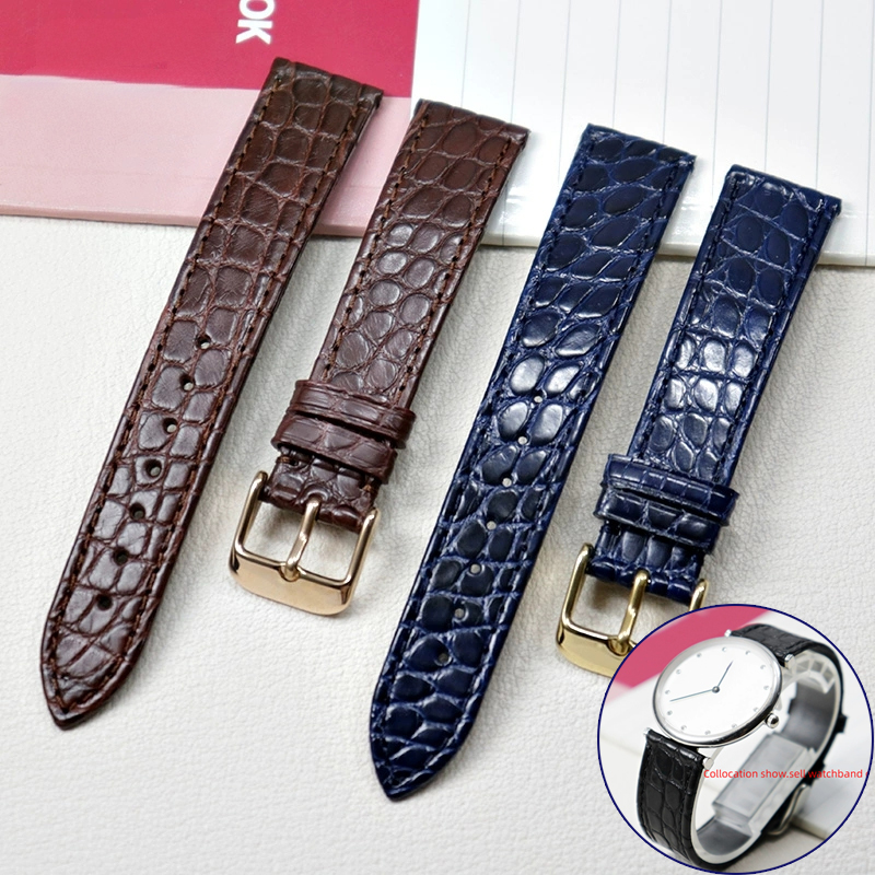 Thin crocodile Genuine leather - Omega Watch Speedmaster review and price