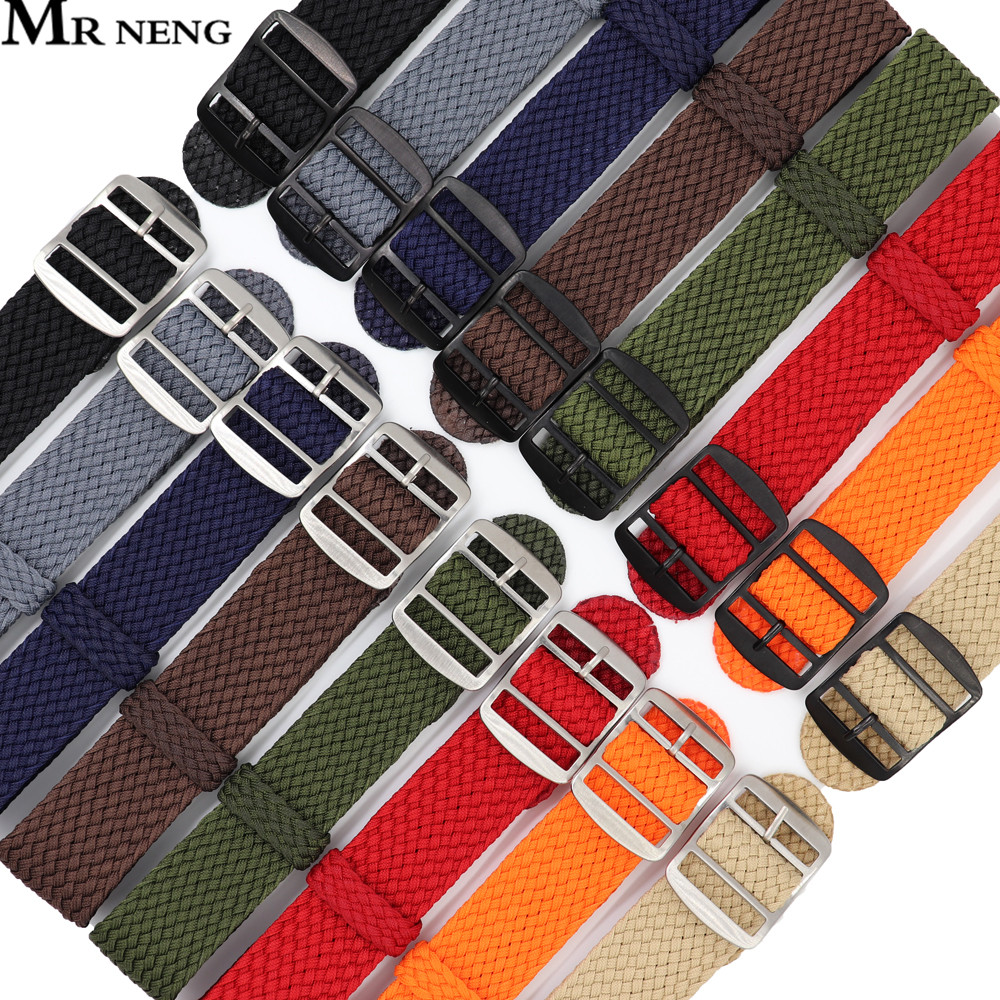 Watchband 18 20 22mm For Perlo - Perlon Strap Woven review and price