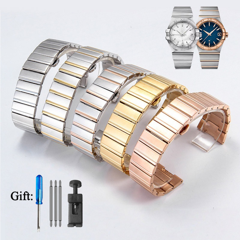 Stainless Steel watch Strap Fo - Omega Watch Constellation review and price