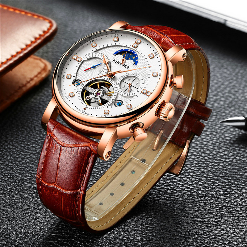 Luxury Brand KINYUED Automatic - Rolex Watch Daytona review and price