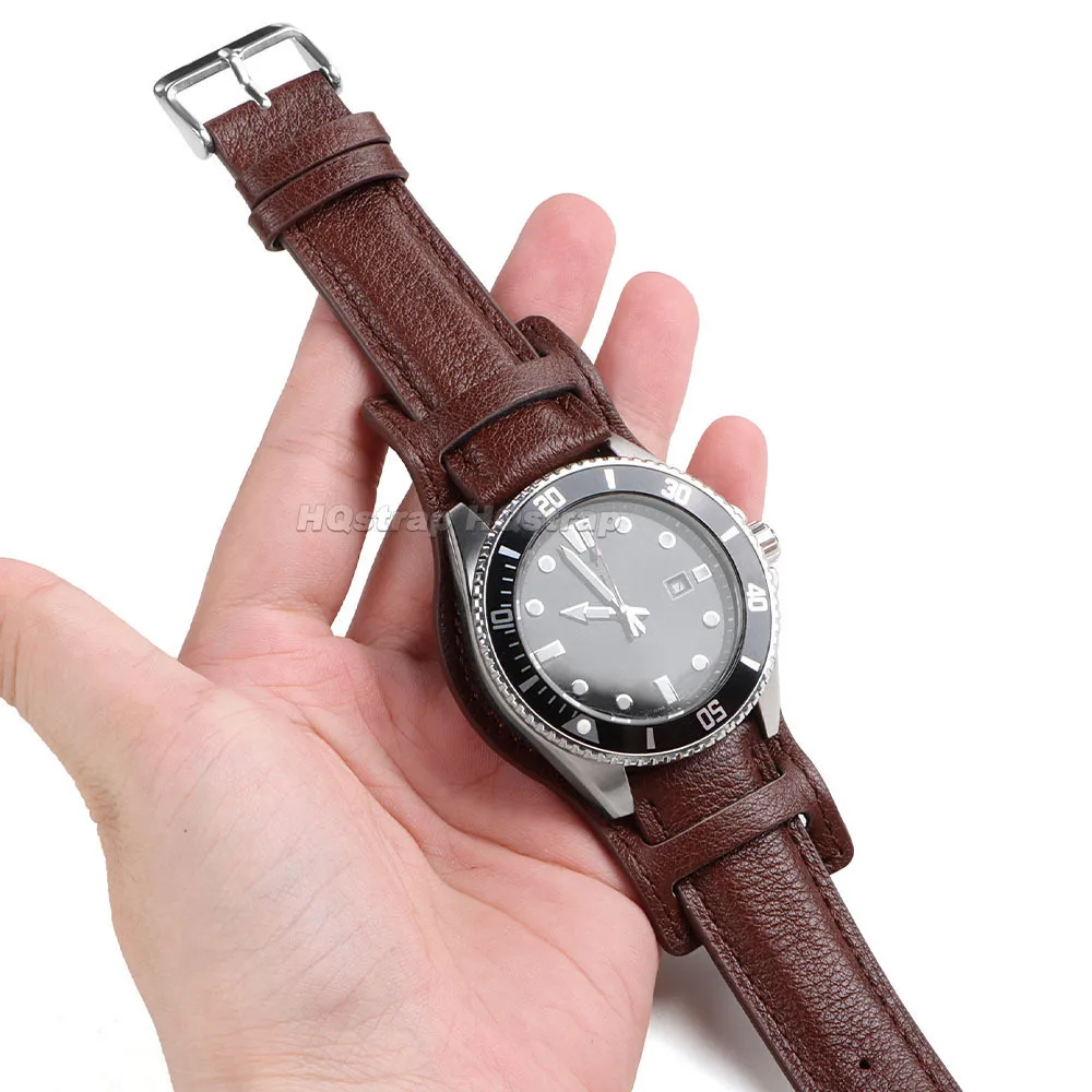 Genuine Leather Watch Band for - Omega Watch Speedmaster review and price
