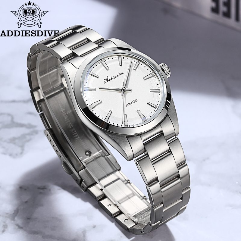 ADDIESDIVE Hot Sale Men Dress  - Stainless Bracelet Diver review and price