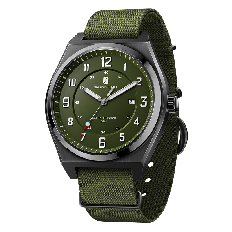 SAPPHERO Men's Sports Quartz W - Tropic Strap Vintage review and price